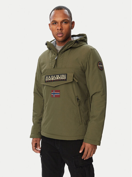 Napapijri Napapijri Μπουφάν anorak Rainforest Pocket 2 NP0A4GMD Χακί Regular Fit