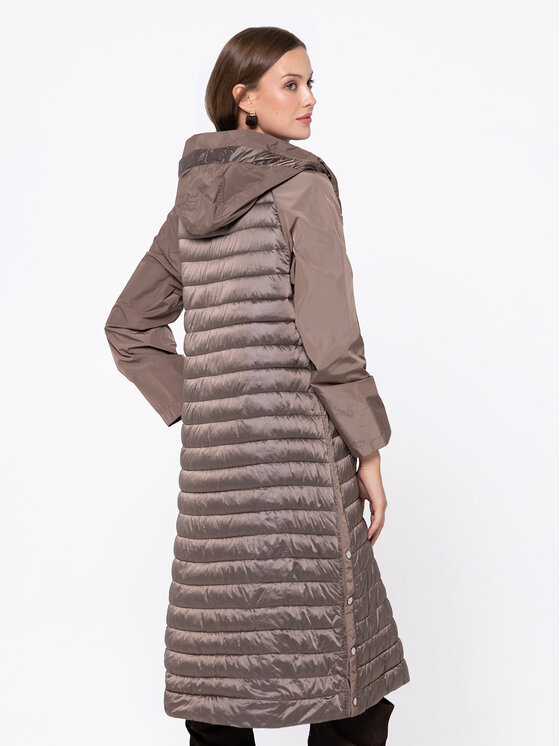 Miss LK Miss LK Płaszcz przejściowy MISSLKP Beżowy Regular Fit