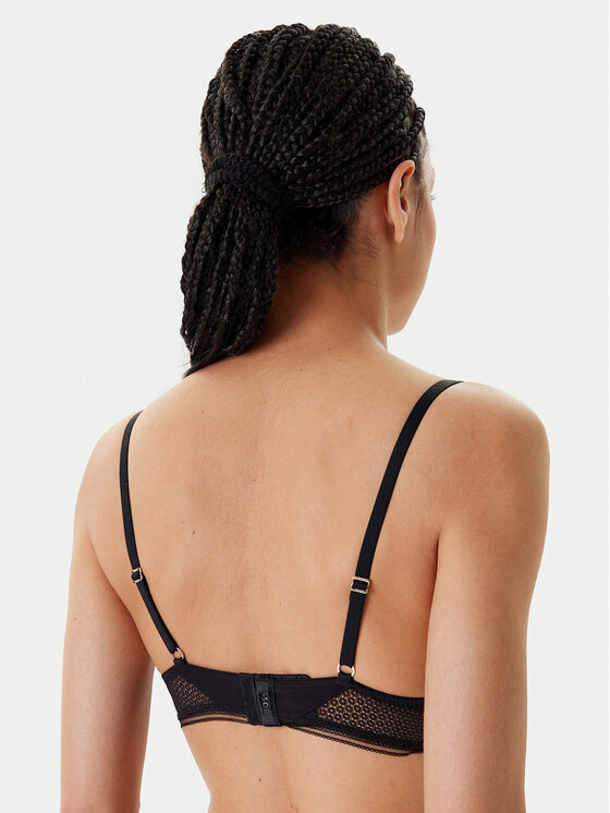 BOSS BOSS Pakelianti (push-up) liemenėlė 50545346 Juoda