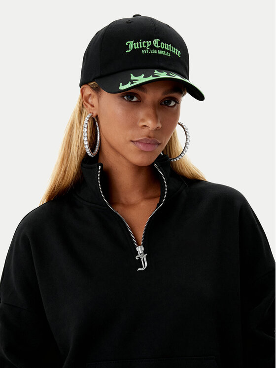 Juicy Couture Juicy Couture Kšiltovka Flame JCAWH125714 Černá