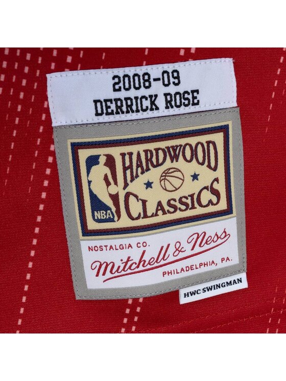 Mitchell & Ness Mitchell & Ness Tank top Chicago Bulls Derrick Rose Czerwony Standard Fit
