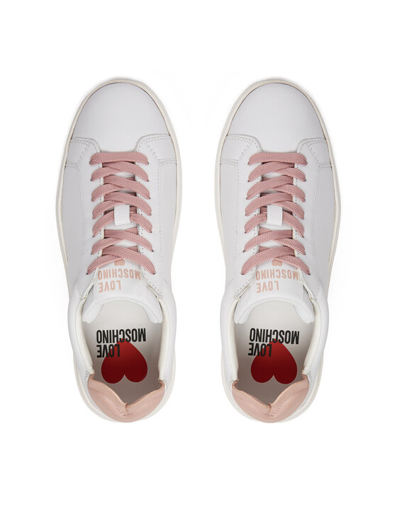 LOVE MOSCHINO LOVE MOSCHINO Sneakersy JA15174G1MIA310C Bílá