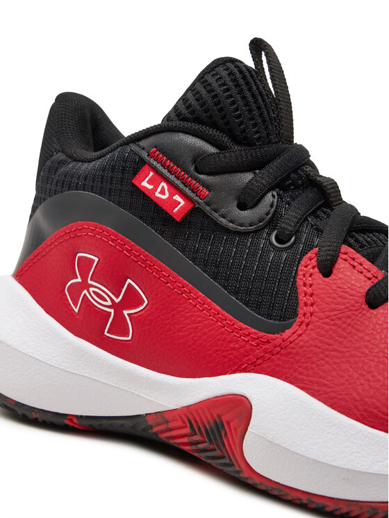 Under Armour Under Armour Обувки за баскетбол Pre-School UA Lockdown 7 3028514 Червен