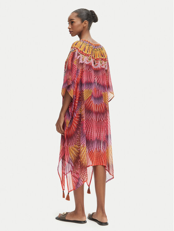 Iconique Iconique Пончо Fuego IC26-120 Кольоровий Relaxed Fit