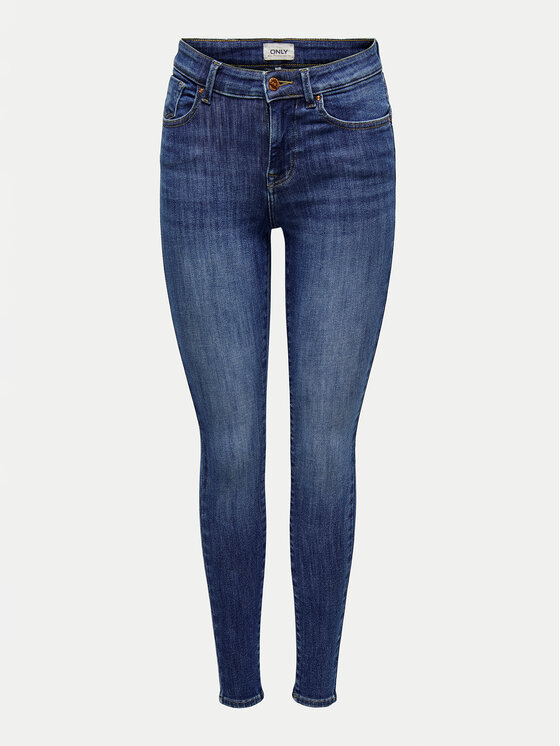 ONLY ONLY Jeansy Power 15313697 Niebieski Skinny Fit