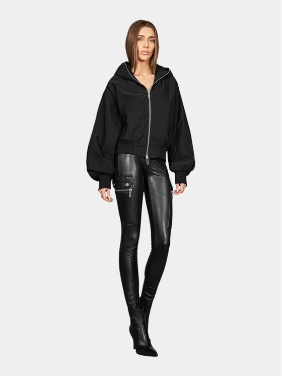MADE BY SOCIETY MADE BY SOCIETY Kurtka anorak Volume - J27856 Czarny Basic Fit