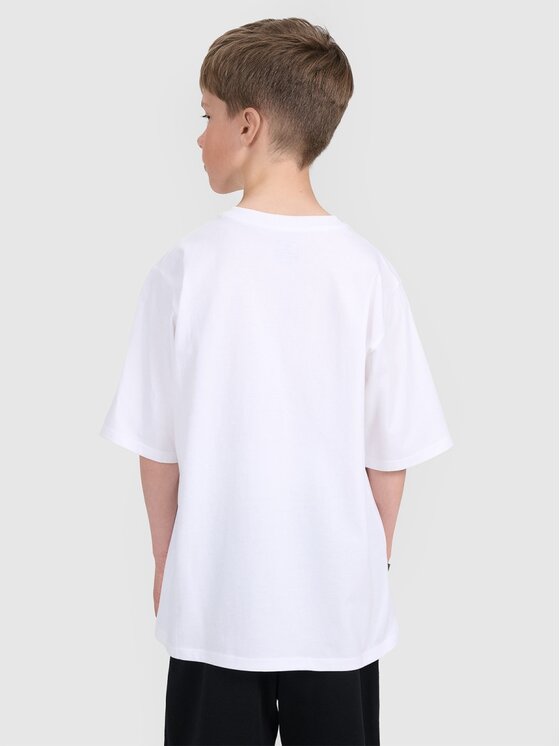4F 4F T-shirt 4FJRAW25TTSHM3065-10S Bianco Oversize