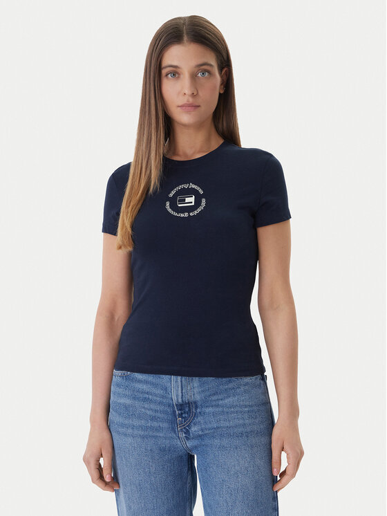 Tommy Jeans Tommy Jeans Set t-shirt majica﻿ DW0DW23004 Šarena Slim Fit