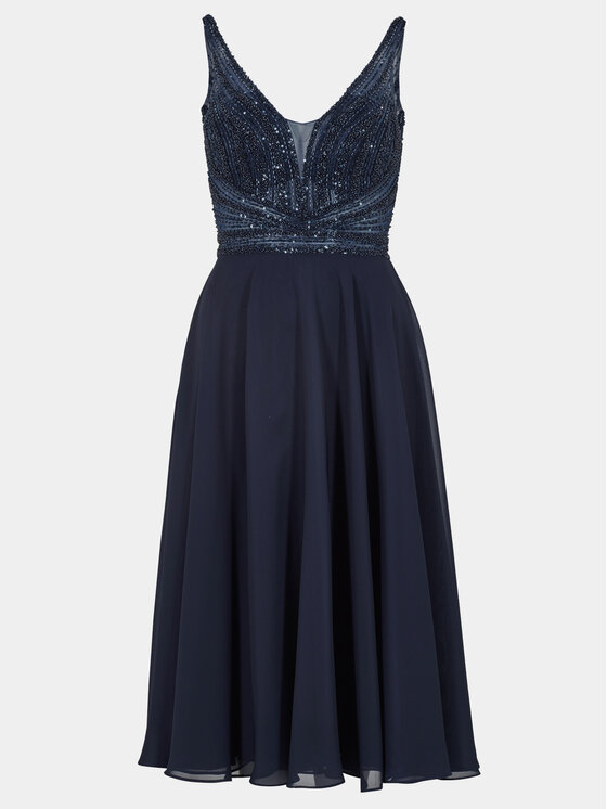 Hey Kyla Hey Kyla Коктейльна сукня 5AG012HK Cиній Regular Fit