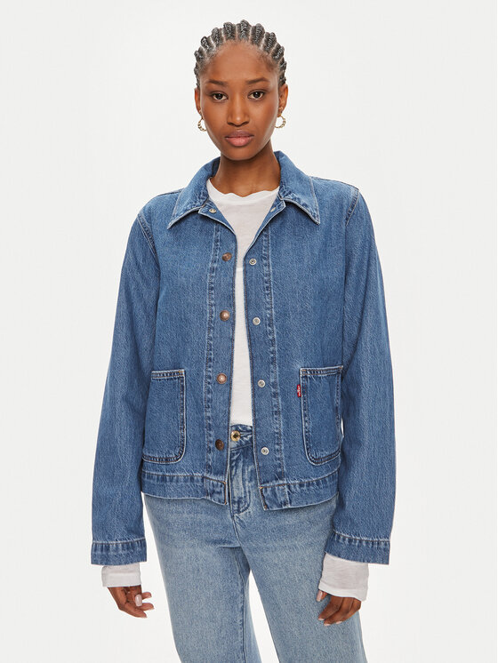 Levi's Džínsová bunda A7440-0004 Modrá Regular Fit