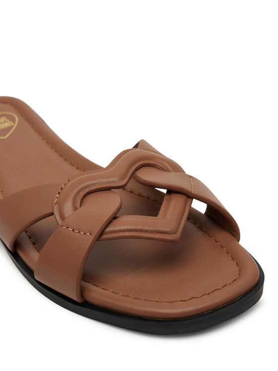LOVE MOSCHINO LOVE MOSCHINO Papucs JA28092G1MIA0201 Barna