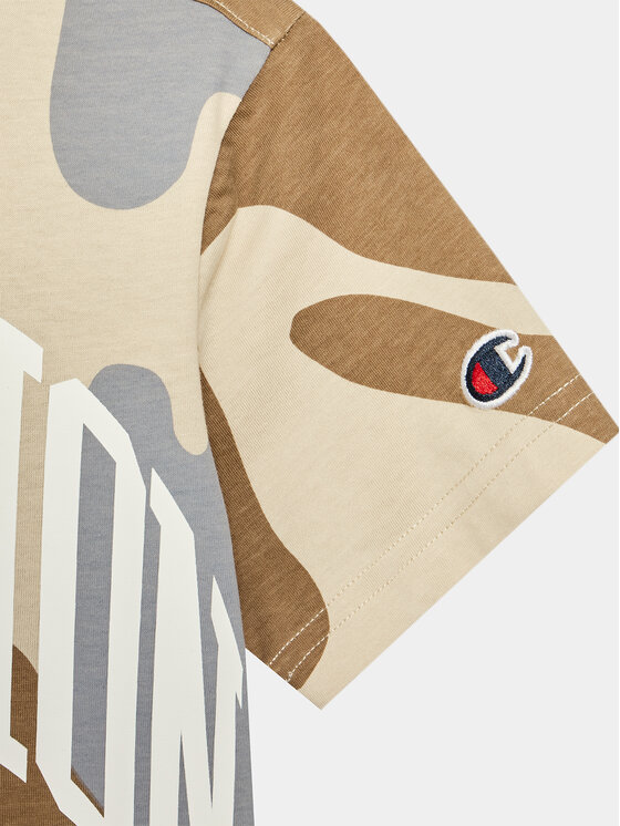 Champion Champion Футболка 306363 Бежевий Regular Fit