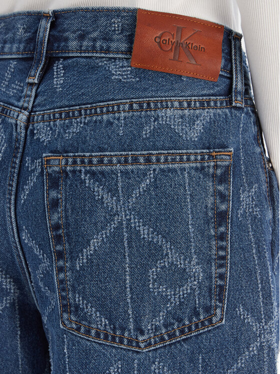 Calvin Klein Jeans Calvin Klein Jeans Blugi Low Rise Baggy LV047D709G Albastru Loose Fit