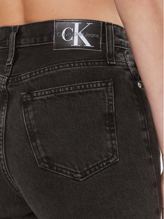 Calvin Klein Jeans Calvin Klein Jeans Jeansy J20J222150 Czarny Mom Fit