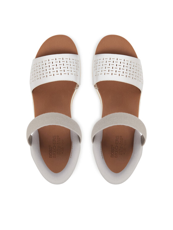 Skechers Skechers Basutės Bobs Sun Ray 114415/SIL Sidabrinė