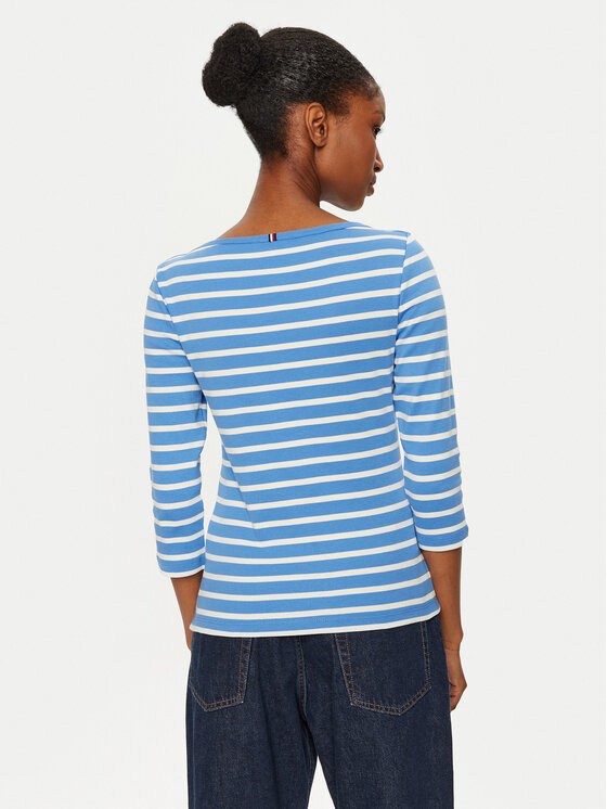 Tommy Hilfiger Tommy Hilfiger Blusa New Cody WW0WW40589 Blu Slim Fit