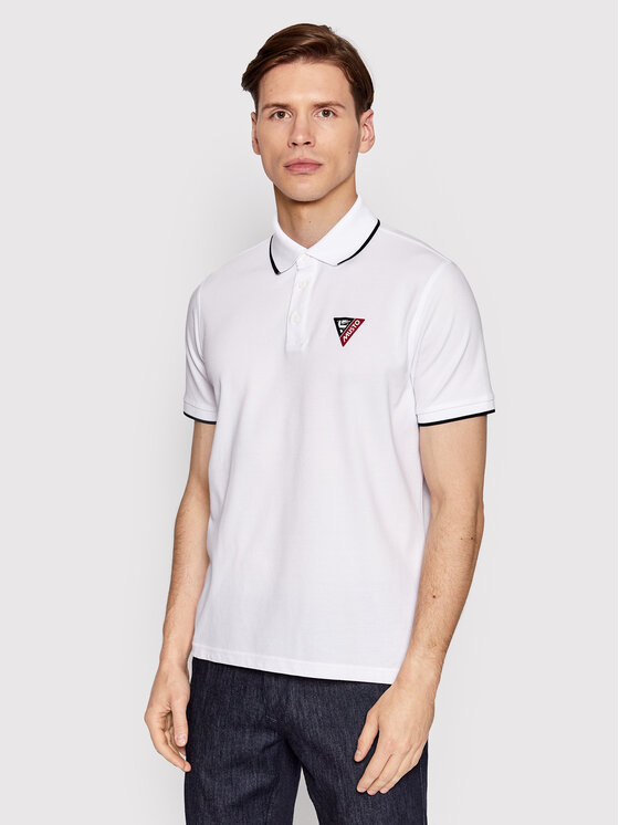 Musto Musto Polo marškinėliai 82323 Balta Regular Fit