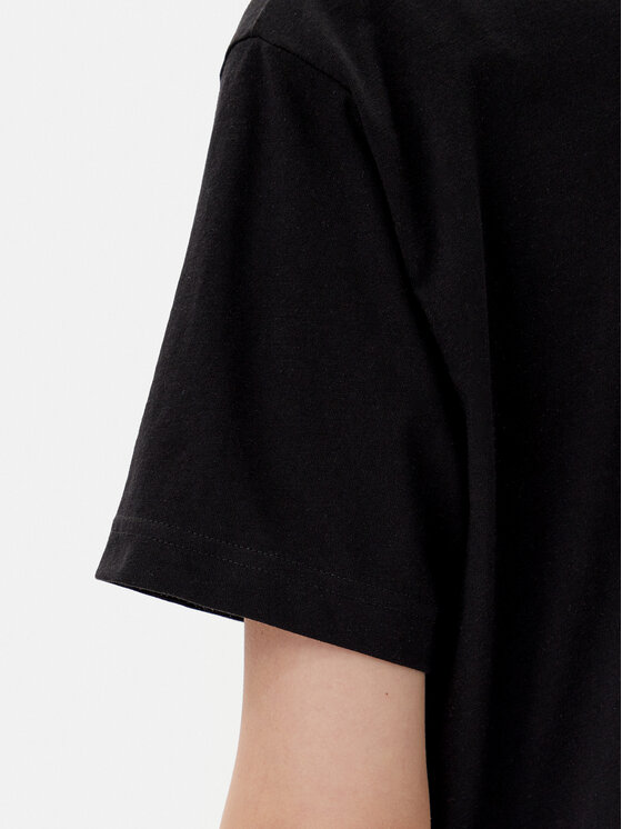 Karl Lagerfeld Jeans Karl Lagerfeld Jeans T-shirt A2W17076 Nero Cropped Fit