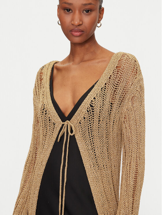Marciano Guess Marciano Guess Strickjacke 5GGR12 5871Z Goldfarben Regular Fit