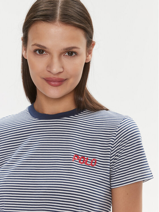 Polo Ralph Lauren Polo Ralph Lauren T-Shirt 211910135001 Niebieski Regular Fit