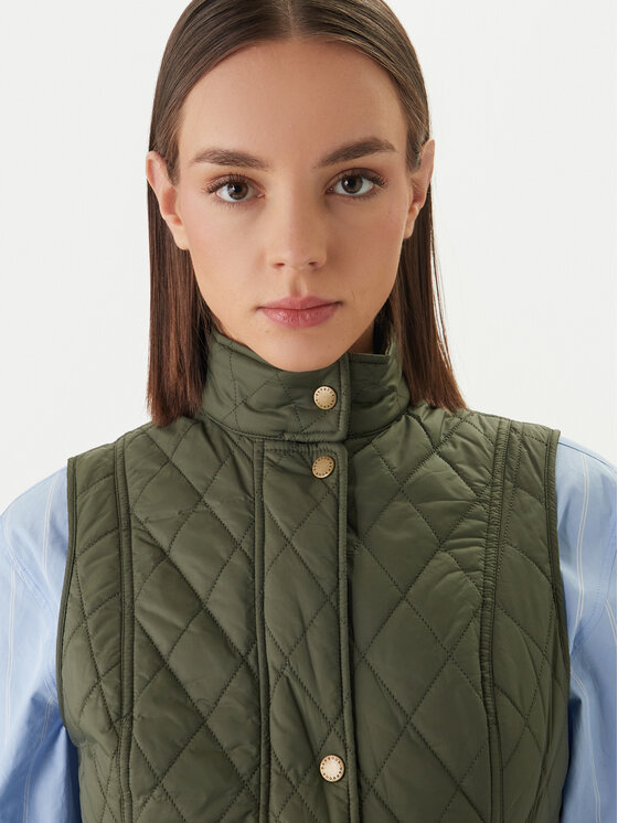 Barbour Barbour Vestă Otteburn LGI0003OL52 Verde Regular Fit