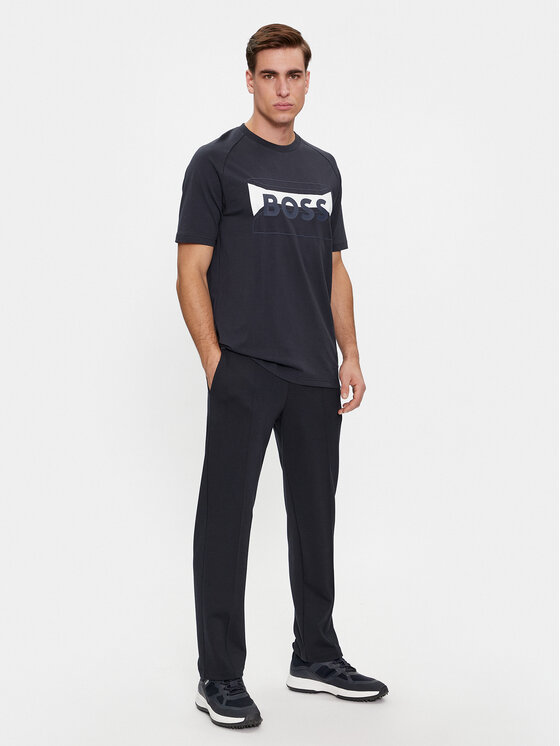 BOSS Boss Marškinėliai Tee 2 50514527 Tamsiai mėlyna Regular Fit