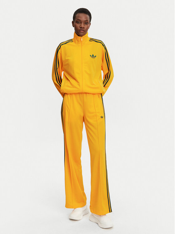adidas adidas Felpa adicolor Classic Firebird JP2300 Giallo Loose Fit