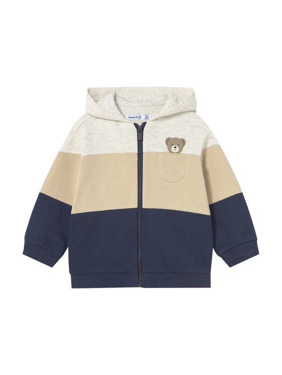 Mayoral Mayoral Komplet 2 par spodni dresowych i bluza 918 Beżowy Regular Fit