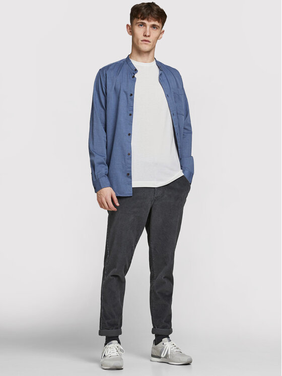 T-shirt Washed 12175520 Bianco Regular Fit