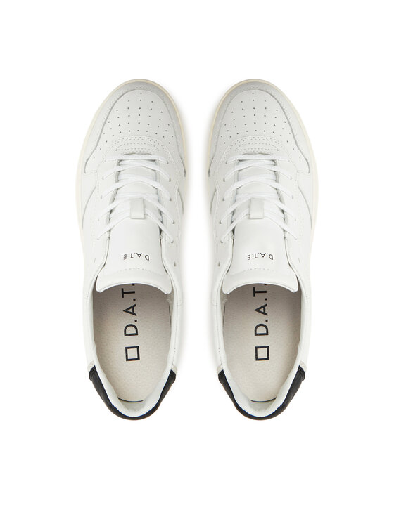 D.A.T.E. D.A.T.E. Sneakers Court Calf M421-CR-CA-WB Bianco