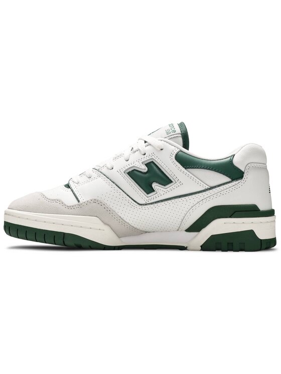 New Balance New Balance Sneakers 550 White Green Bianco