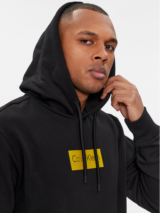 Yellow calvin outlet klein hoodie