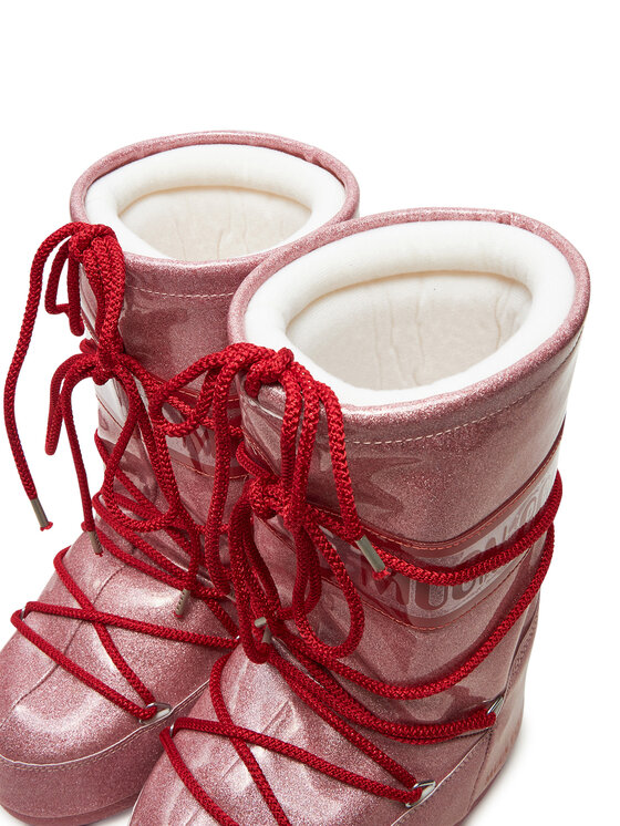 Moon Boot Moon Boot Škornji za sneg Icon Junior Glitter 80D3400290 Roza