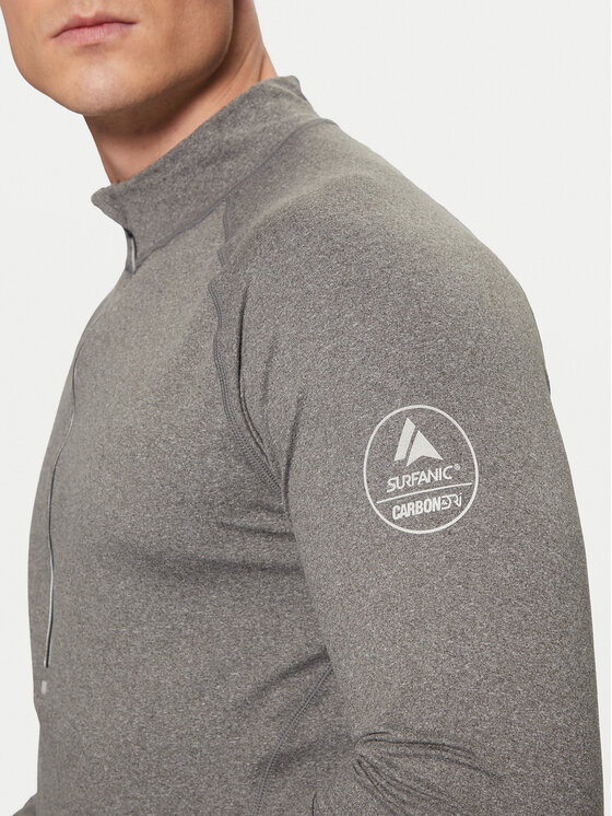 Surfanic Surfanic Bielizna termoaktywna górna SWX1602 Szary Slim Fit