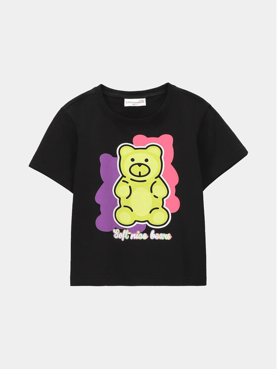Coccodrillo Coccodrillo T-Shirt WC4143201JPK Μαύρο Regular Fit
