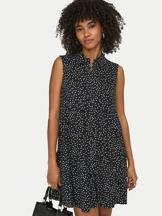 ONLY ONLY Vestito chemisier Thea 15369020 Nero Regular Fit