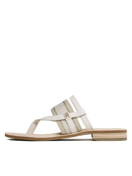 Tommy Hilfiger Tommy Hilfiger В'єтнамки Th Webbing Mule Sandal FW0FW07275 Білий