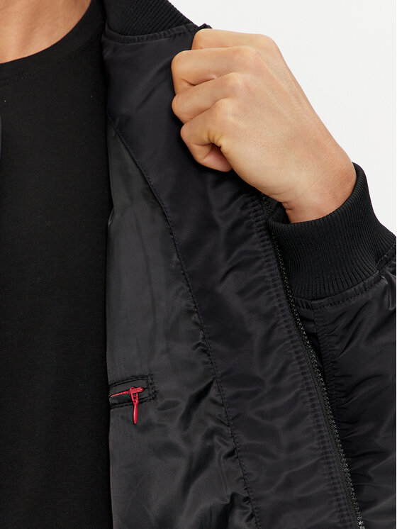 HUGO Hugo Куртка бомбер Byler2341 50493096 Чорний Oversize