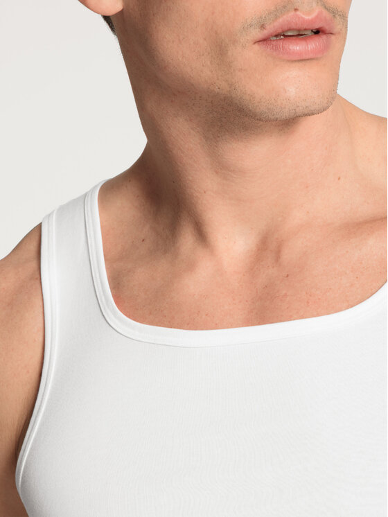Calida Calida T-Shirt 12660 Biały Slim Fit