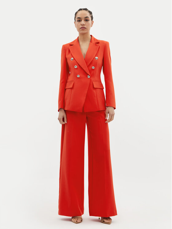 Maryley Maryley Hlače 24EB680/43FI Crvena Regular Fit