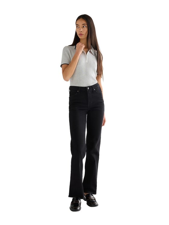 Wrangler Wrangler Polo 112378105 Szary Regular Fit