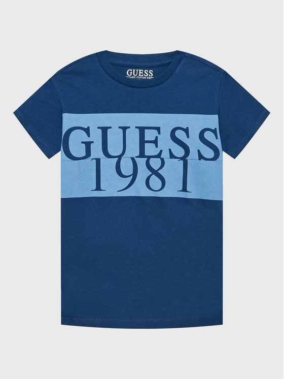 Guess Tricou L3GI07 K8HM0 Colorat Regular Fit