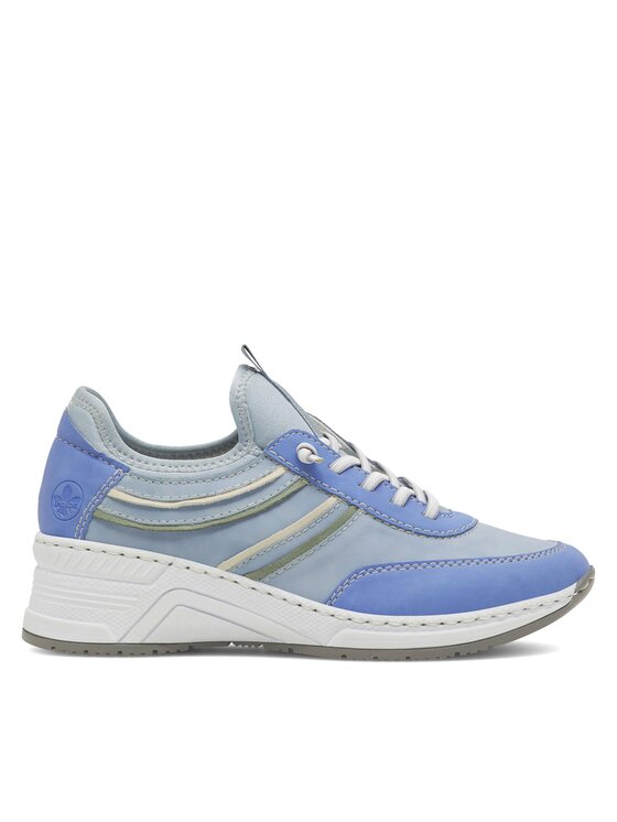 Sneakers Rieker N4381-10 Albastru celest