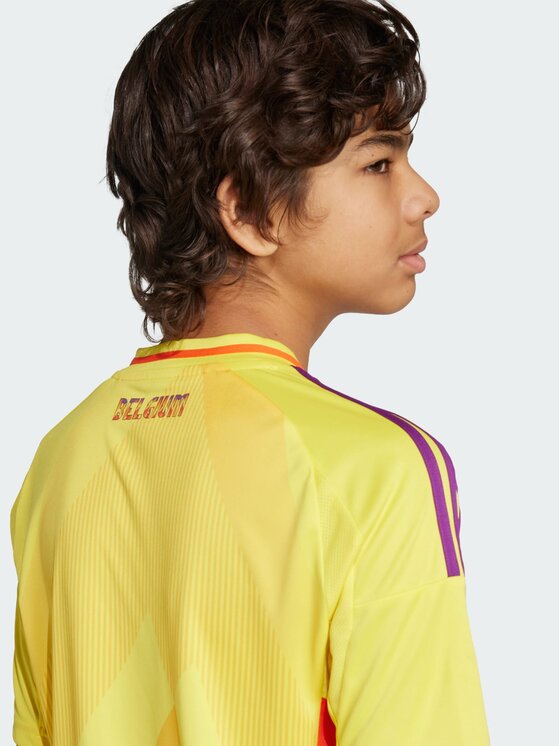 adidas adidas Koszulka techniczna Belgium 25 (Women's Team) Away Jersey Żółty Regular Fit
