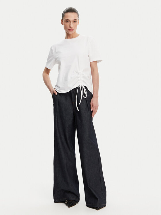 French Connection French Connection T-Shirt 76QZA Biały Relaxed Fit