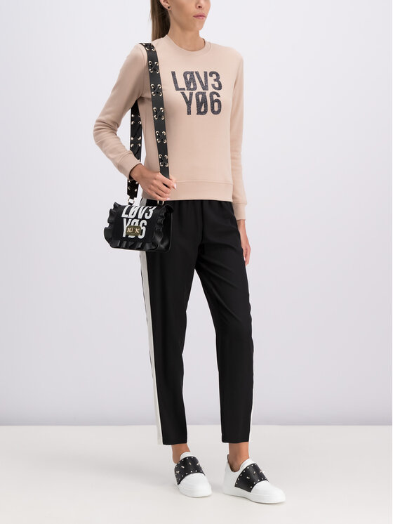 Pantaloni di tessuto RR0RBA85 Nero Regular Fit