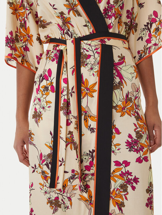 Simona Corsellini Simona Corsellini Sommerkleid P26CPAB01901 Écru