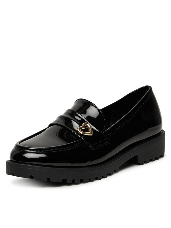 DeeZee DeeZee Loaferke HXG2108-89 Črna