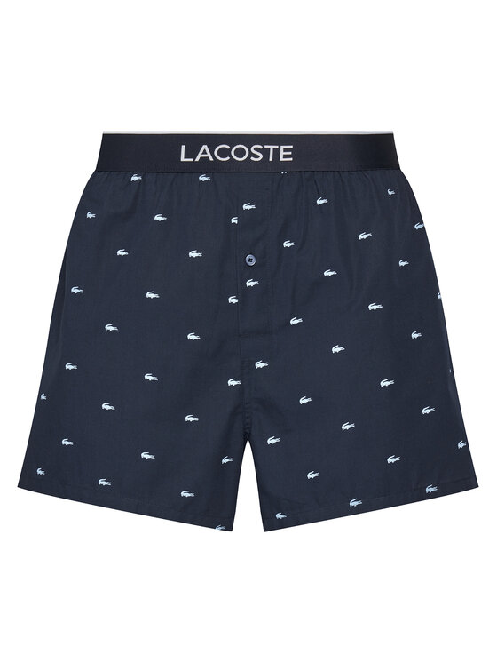 Lacoste Lacoste 3 darab boxer 7H1283 Sötétkék
