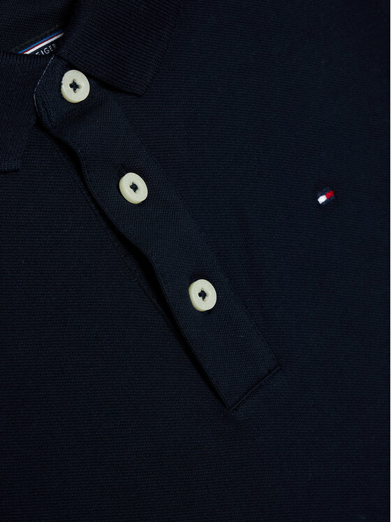 Tommy Hilfiger Tommy Hilfiger Поло KB0KB03975 S Cиній Regular Fit